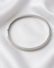 Load image into Gallery viewer, The Stella Pave Hinge Bangle