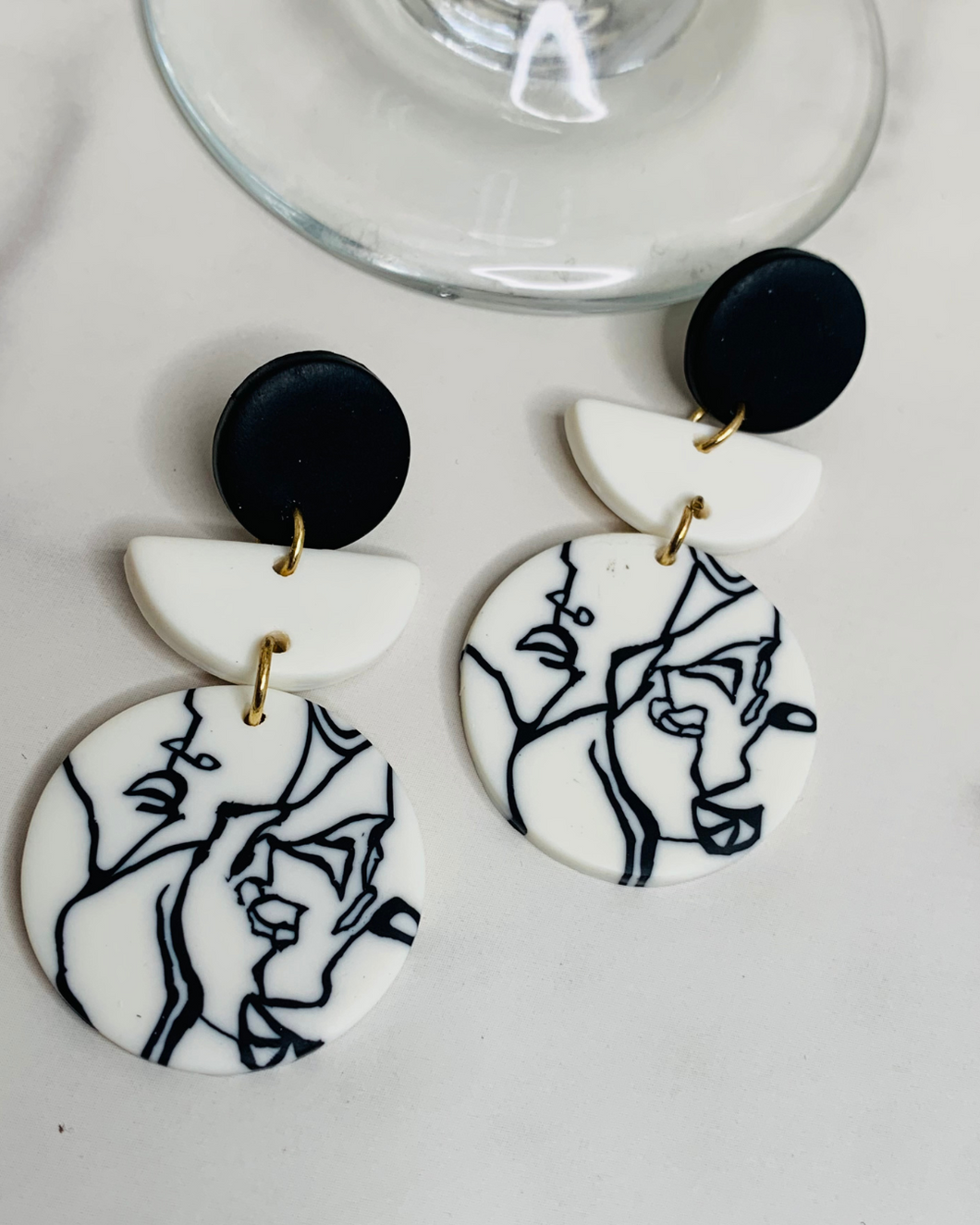 Abstract Art Earrings