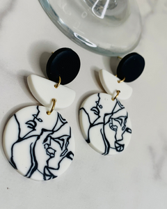 Abstract Art Earrings