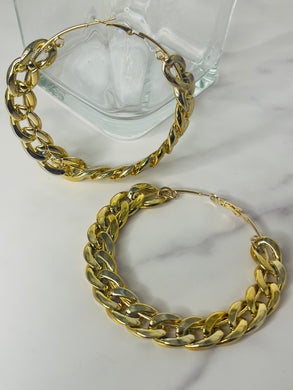 Gold Chain Earrings