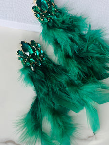 Ari Earrings - Green