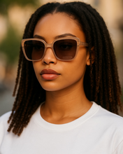 Load image into Gallery viewer, Soft Focus Oversized Square Sunglasses