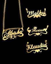 Load image into Gallery viewer, Name Plate Necklace - Gold