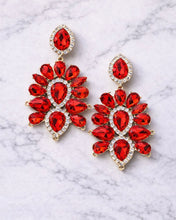 Load image into Gallery viewer, Scarlet Glam Earrings