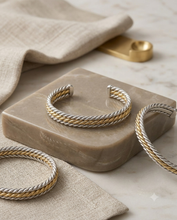 Load image into Gallery viewer, Riviera Mixed Metal Cuff