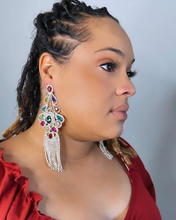 Load image into Gallery viewer, Ariana Glam Earrings - Multicolor