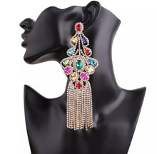 Load image into Gallery viewer, Ariana Glam Earrings - Multicolor