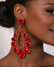 Load image into Gallery viewer, Viola Earrings - Red