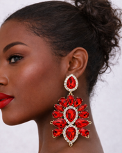 Load image into Gallery viewer, Scarlet Glam Earrings