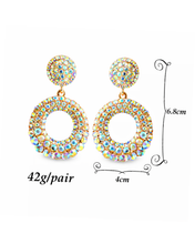 Load image into Gallery viewer, Ella Rhinestone Earrings