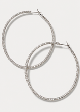 Load image into Gallery viewer, Oversized Bling Hoops