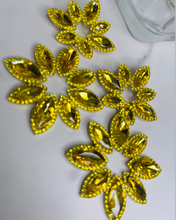 Load image into Gallery viewer, Bella Glam Earrings - Yellow