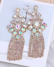 Load image into Gallery viewer, Mina Rose Glam Earrings