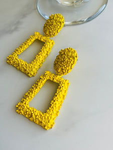 Stella Earrings - Yellow