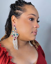 Load image into Gallery viewer, Mina Rose Glam Earrings