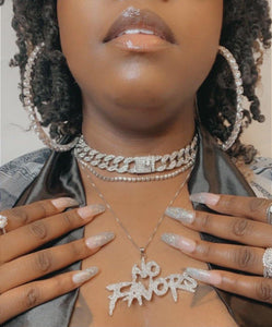 No Favors Necklace Set - Shades of Beautii Collection