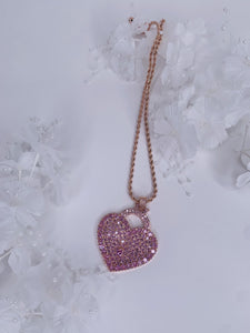 Heart Necklace - Rose Gold - Shades of Beautii Collection