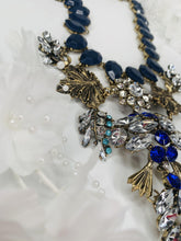 Load image into Gallery viewer, Bold Chunky Blue Necklace - Shades of Beautii Collection