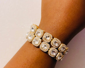 Square Bling Bracelets