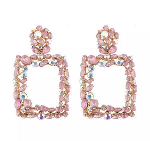 Crystal Lite Big Earrings