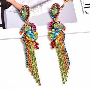 Parrot Bling Earrings